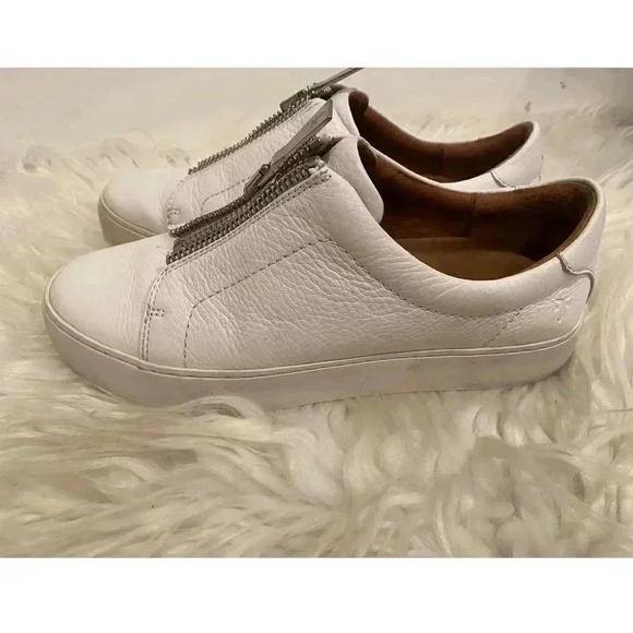 Frye Lena Zip Low Shoes - Picture 6 of 7